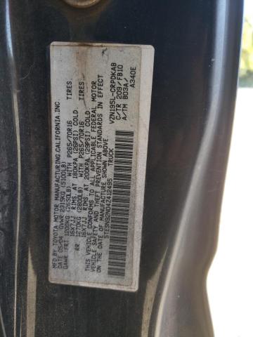 5TESN92N04Z412495 - 2004 TOYOTA TACOMA XTRACAB PRERUNNER შავი ფოტო 13