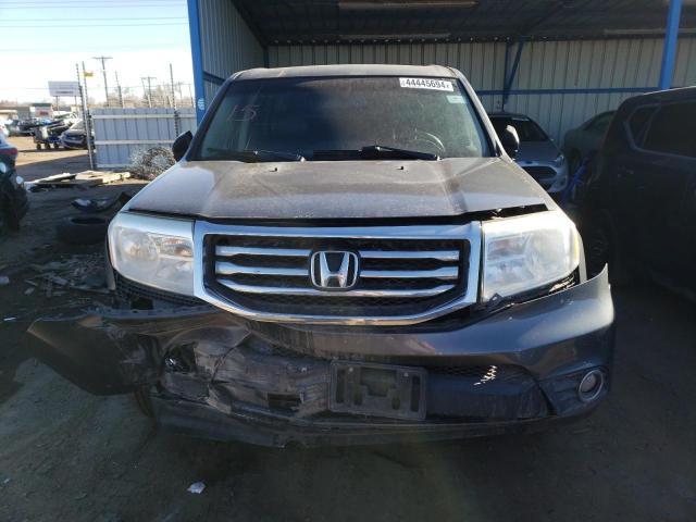 5FNYF4H55CB047443 - 2012 HONDA PILOT EXL GRAY photo 5