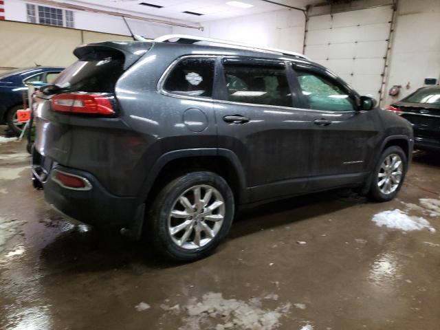 1C4PJMDS4FW741059 - 2015 JEEP CHEROKEE LIMITED GRAY photo 3