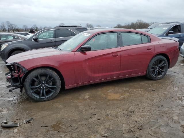 2C3CDXBG3JH290143 - 2018 DODGE CHARGER SXT RED photo 1