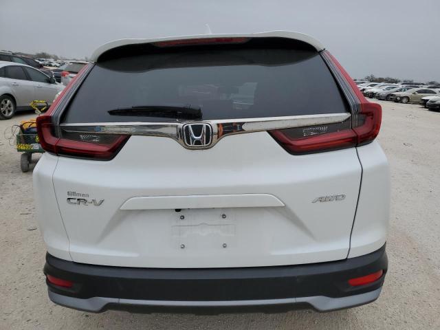 2HKRW2H80MH670331 - 2021 HONDA CR-V EXL WHITE photo 6