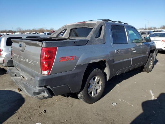 3GNEK13T63G168762 - 2003 CHEVROLET AVALANCHE K1500 GRAY photo 3