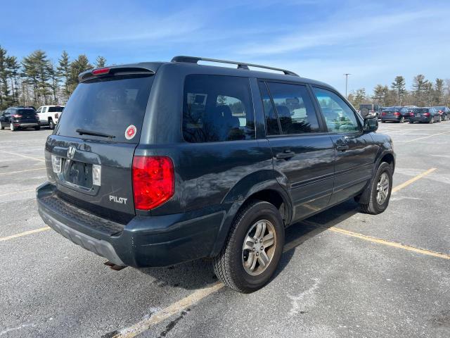 2HKYF18465H531552 - 2005 HONDA PILOT EX GRAY photo 4