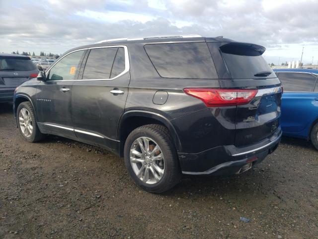 1GNEVJKW0KJ141010 - 2019 CHEVROLET TRAVERSE HIGH COUNTRY BLACK photo 2