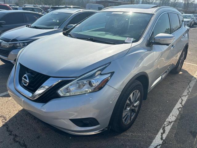 5N1AZ2MG3FN202772 - 2015 NISSAN MURANO S SILVER photo 2