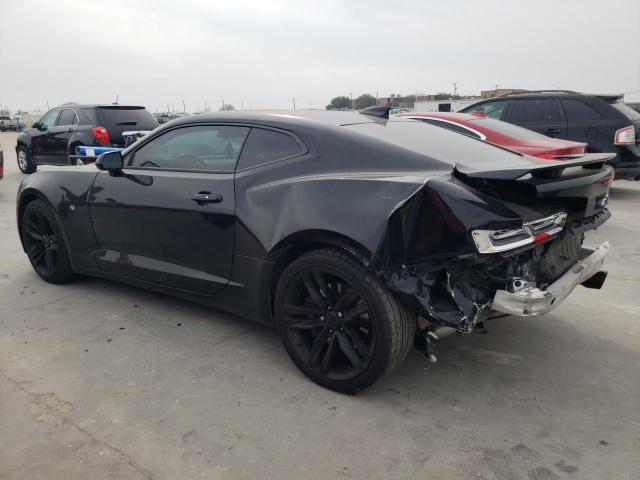 1G1FH1R70J0186772 - 2018 CHEVROLET CAMARO SS BLACK photo 2