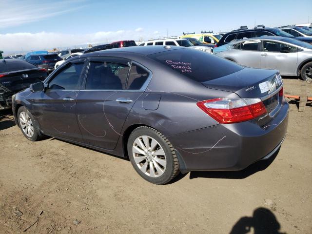 1HGCR2F82FA099663 - 2015 HONDA ACCORD EXL GRAY photo 2