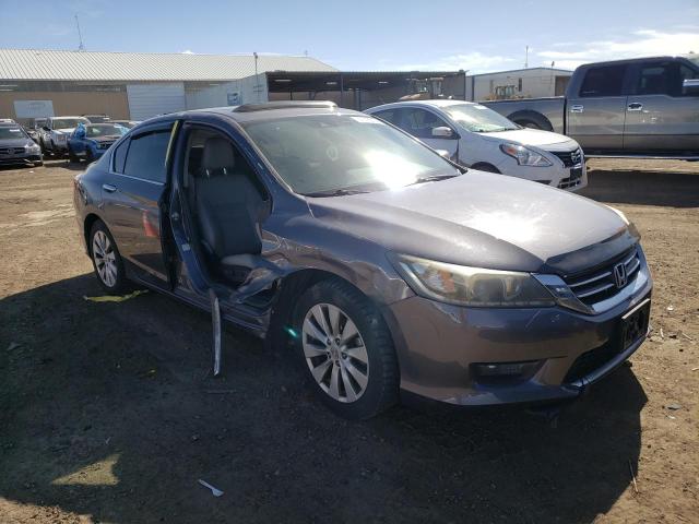 1HGCR2F82FA099663 - 2015 HONDA ACCORD EXL GRAY photo 4