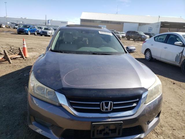 1HGCR2F82FA099663 - 2015 HONDA ACCORD EXL GRAY photo 5