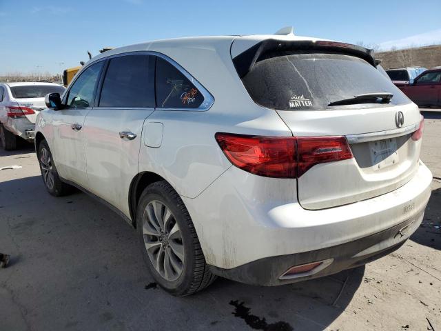 5FRYD4H66GB047535 - 2016 ACURA MDX TECHNOLOGY 白色 照片 2