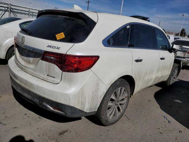 5FRYD4H66GB047535 - 2016 ACURA MDX TECHNOLOGY 白色 照片 3
