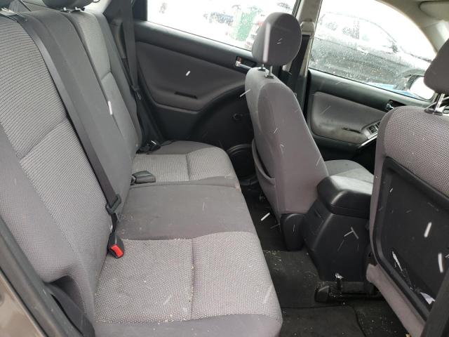 2T1KR32E06C609760 - 2006 TOYOTA COROLLA MA XR GRAY photo 10