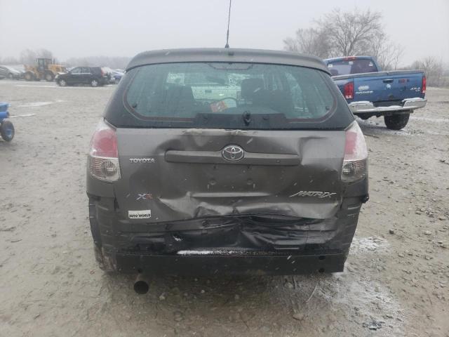 2T1KR32E06C609760 - 2006 TOYOTA COROLLA MA XR GRAY photo 6