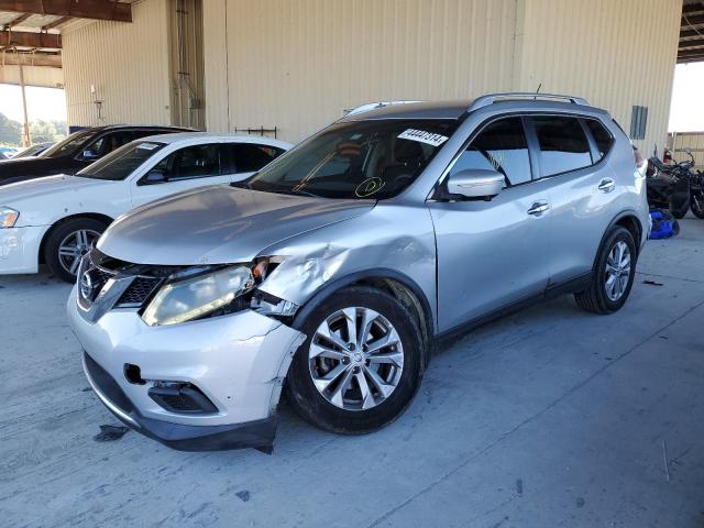 KNMAT2MT0FP510893 - 2015 NISSAN ROGUE S SILVER photo 1