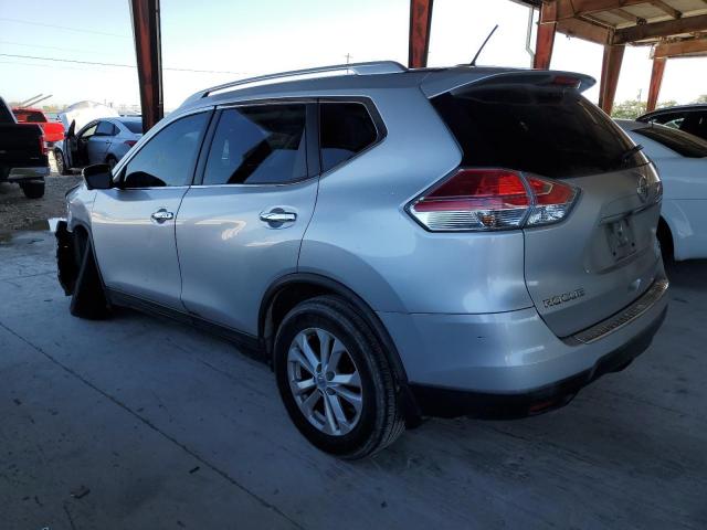 KNMAT2MT0FP510893 - 2015 NISSAN ROGUE S SILVER photo 2