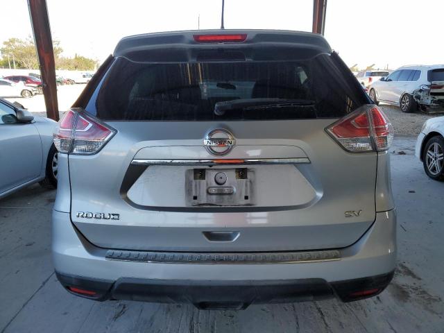 KNMAT2MT0FP510893 - 2015 NISSAN ROGUE S SILVER photo 6