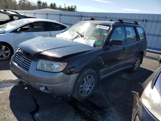 JF1SG67606H746823 - 2006 SUBARU FORESTER 2.5X LL BEAN BLACK photo 1