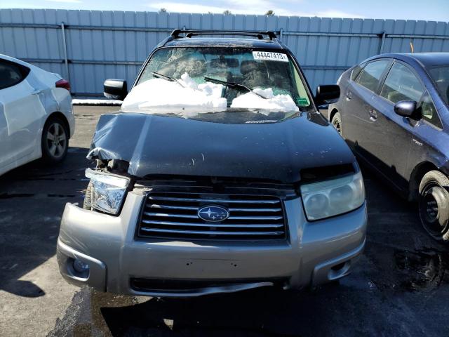 JF1SG67606H746823 - 2006 SUBARU FORESTER 2.5X LL BEAN BLACK photo 5