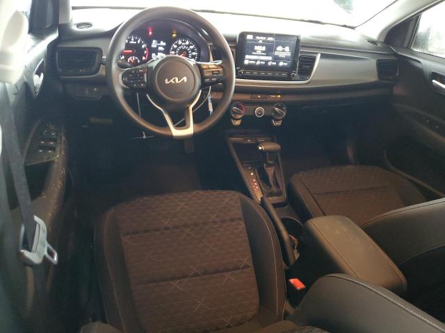 3KPA24AD9NE464801 - 2022 KIA RIO LX GRAY photo 8