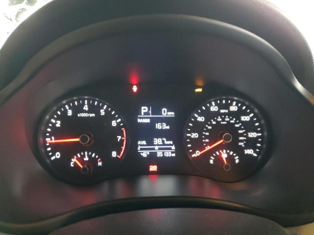 3KPA24AD9NE464801 - 2022 KIA RIO LX GRAY photo 9