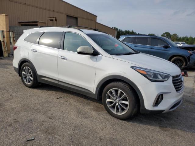 KM8SN4HF6JU267174 - 2018 HYUNDAI SANTA FE SE WHITE photo 4