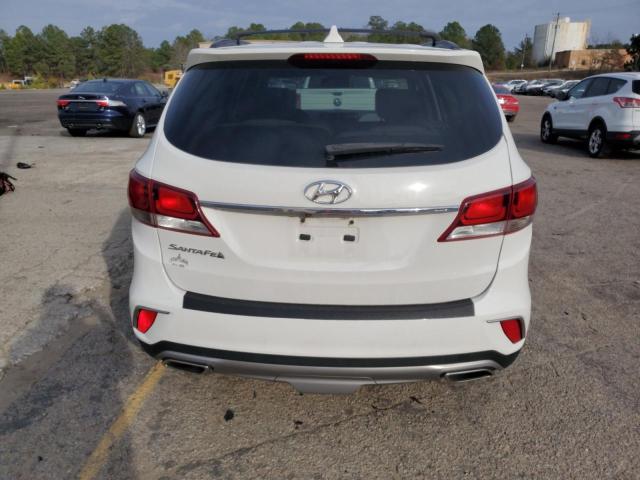 KM8SN4HF6JU267174 - 2018 HYUNDAI SANTA FE SE WHITE photo 6