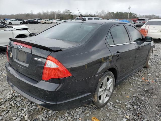 3FAHP0KC3BR157150 - 2011 FORD FUSION SPORT BLACK photo 3