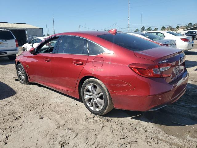 1HGCV1F12LA117972 - 2020 HONDA ACCORD LX RED photo 2