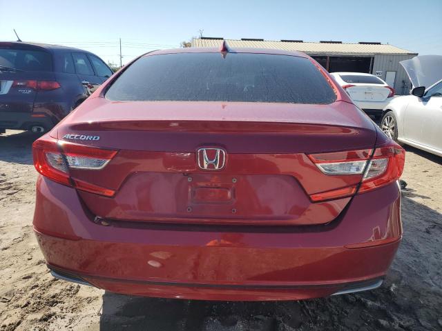 1HGCV1F12LA117972 - 2020 HONDA ACCORD LX RED photo 6