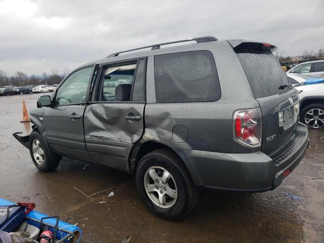 5FNYF18438B030587 - 2008 HONDA PILOT EX GRAY photo 2