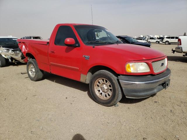 1FTRF17212NA11226 - 2002 FORD F150 RED photo 4