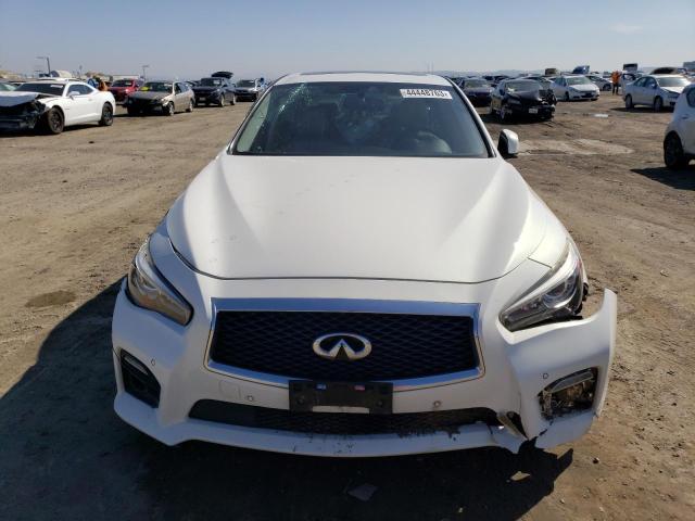 JN1AV7AR2FM850292 - 2015 INFINITI Q50 HYBRID PREMIUM WHITE photo 5