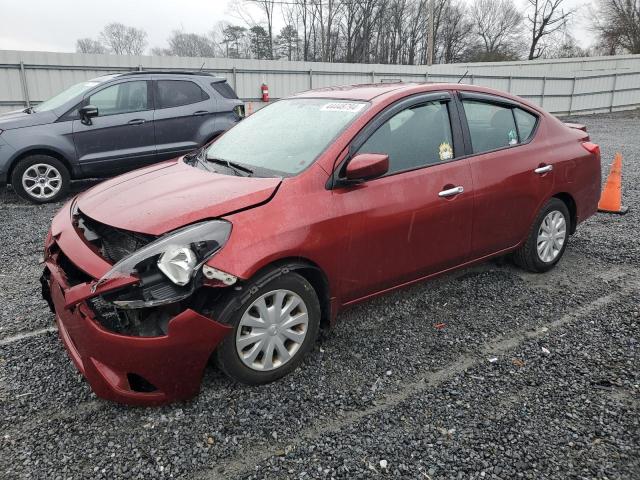 3N1CN7AP6KL829358 - 2019 NISSAN VERSA S BURGUNDY photo 1