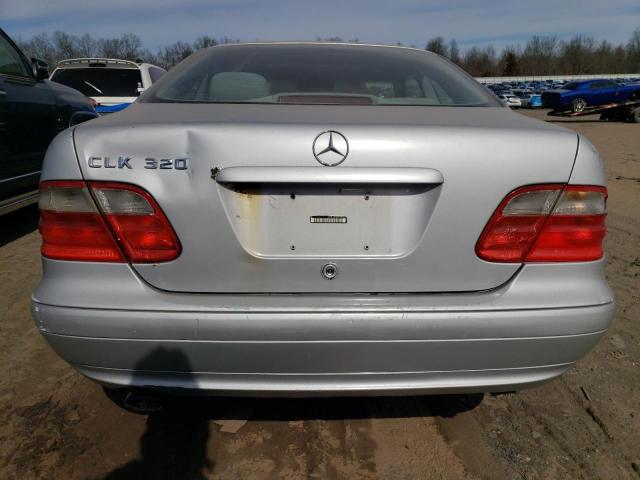 WDBLJ65G5XF048537 - 1999 MERCEDES-BENZ CLK 320 SILVER photo 6