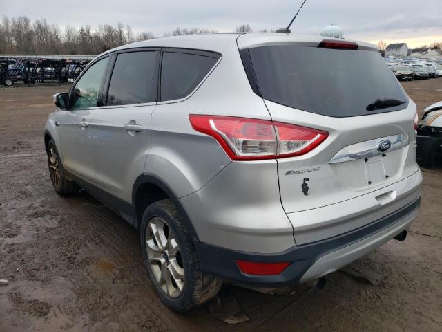 1FMCU9H91DUA47346 - 2013 FORD ESCAPE SEL SILVER photo 2