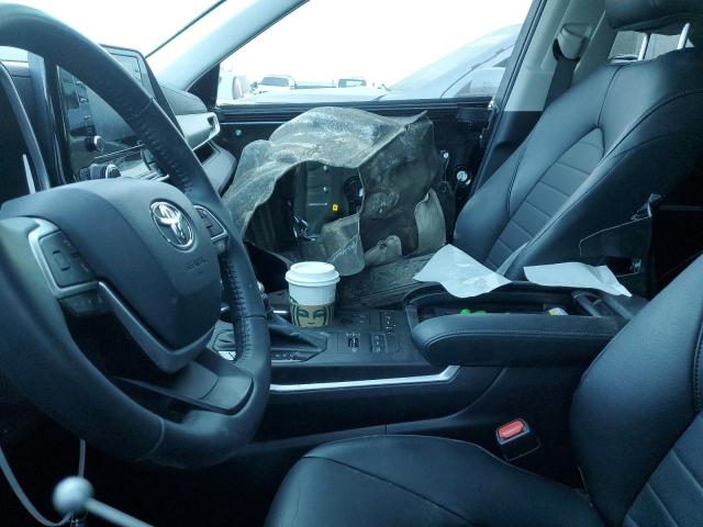 5TDHZRBH2NS167447 - 2022 TOYOTA HIGHLANDER XLE BLACK photo 7