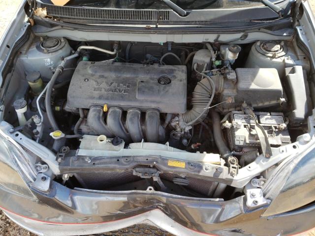 2T1KR32E53C160054 - 2003 TOYOTA COROLLA MA XR GRAY photo 11