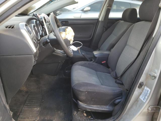 2T1KR32E53C160054 - 2003 TOYOTA COROLLA MA XR GRAY photo 7