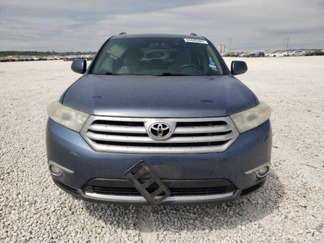 5TDBK3EH5BS077594 - 2011 TOYOTA HIGHLANDER BASE Көк фото 5