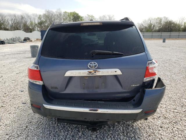 5TDBK3EH5BS077594 - 2011 TOYOTA HIGHLANDER BASE Көк фото 6