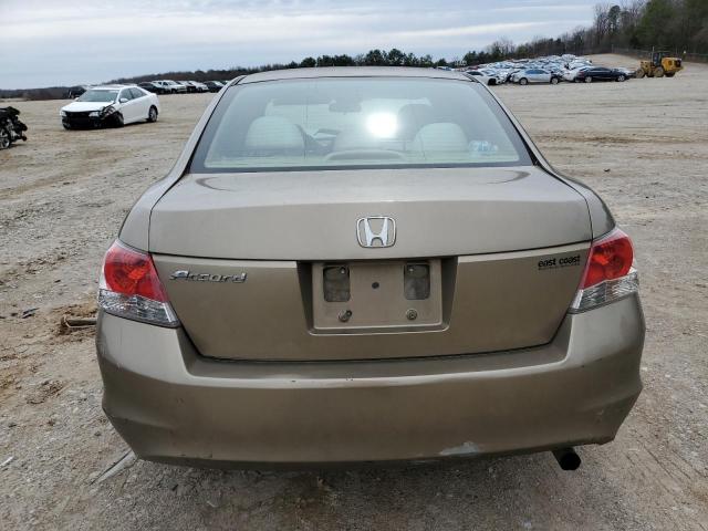 1HGCP26369A095582 - 2009 HONDA ACCORD LX TAN photo 6