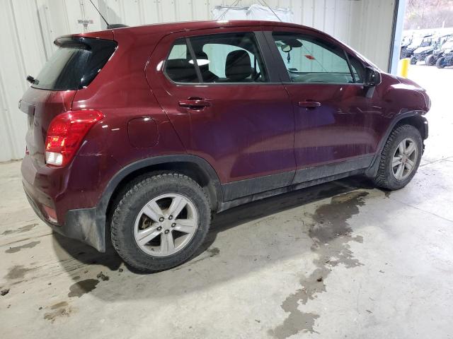 3GNCJNSB2HL236113 - 2017 CHEVROLET TRAX LS MAROON photo 3