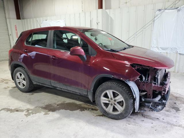 3GNCJNSB2HL236113 - 2017 CHEVROLET TRAX LS MAROON photo 4