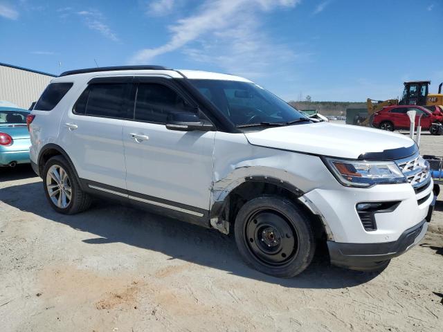 1FM5K7D8XJGC30948 - 2018 FORD EXPLORER XLT WHITE photo 4