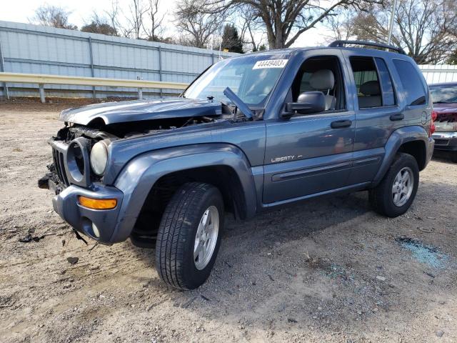 1J8GL58K32W231170 - 2002 JEEP LIBERTY LIMITED TEAL photo 1