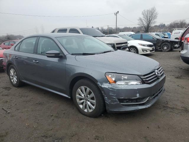 1VWAT7A31FC031114 - 2015 VOLKSWAGEN PASSAT S GRAY photo 4