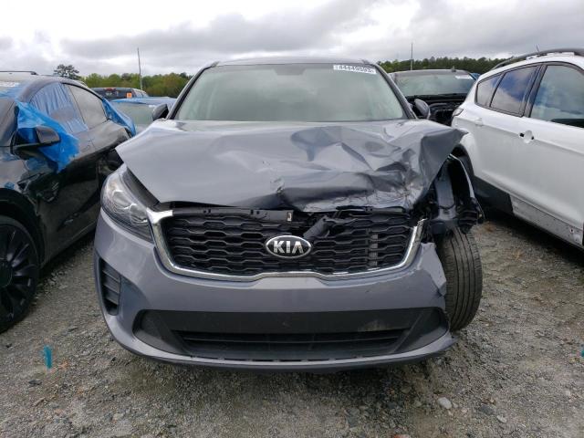 5XYPG4A30KG604171 - 2019 KIA SORENTO L SILVER photo 5