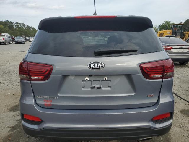 5XYPG4A30KG604171 - 2019 KIA SORENTO L SILVER photo 6