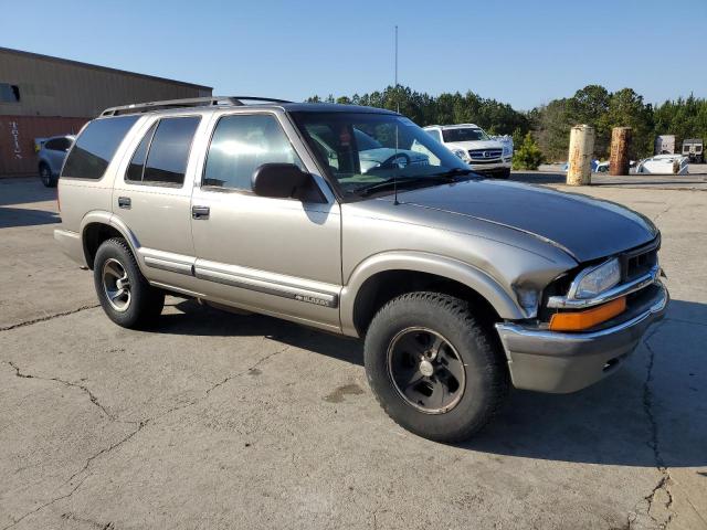 1GNCS13W512216890 - 2001 CHEVROLET BLAZER BEIGE photo 4