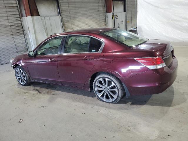 1HGCP26399A196079 - 2009 HONDA ACCORD LX BURGUNDY photo 2